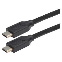 USB 3.0线缆，直通Type-C公头/直通Type-C公头，0.3米的图片