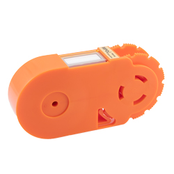 光纤连接器清洁卡盒，用于MPO/MTP公头连接器的图片