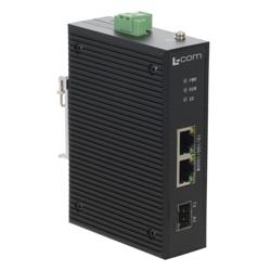 Industrial Ethernet Media Converter 2x RJ45 10/100/1000TX 1x SFP 1000FX的图片
