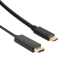 USB C to DisplayPort Cable Assembly, 1M的图片