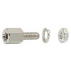 4-40 D-Sub护套螺丝套件，0.25in/0.6cm螺纹，0.232in/0.6cm螺丝的图片