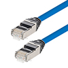 Category 6a Slim Ethernet Assembly, Shielded, CMP Plenum +105°C High Temp, Blue, 5.0Ft的图片