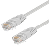 Category 6 Flat Patch Cable, RJ45 / RJ45, White, 40.0 ft的图片