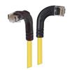 6类直角型跳线，直角右出线/直角下出线，黄，30英尺（9.1米）的图片