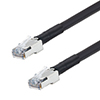 Double Shielded Cat5e Outdoor High Flex PoE Industrial  Ethernet Cable, RJ45, BLK, 50.0ft的图片