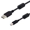 LSZH USB Cable with Ferrites Type A-B 0.3M的图片