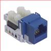 超5类Keystone水晶头母座，110/RJ45（8×8）水晶头，EIA568A/B，蓝的图片